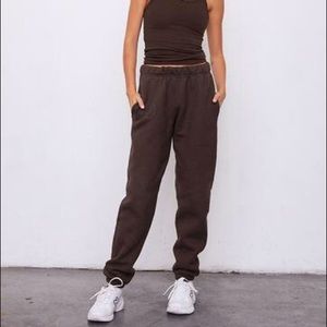SET ACTIVE Espresso Sweatpants